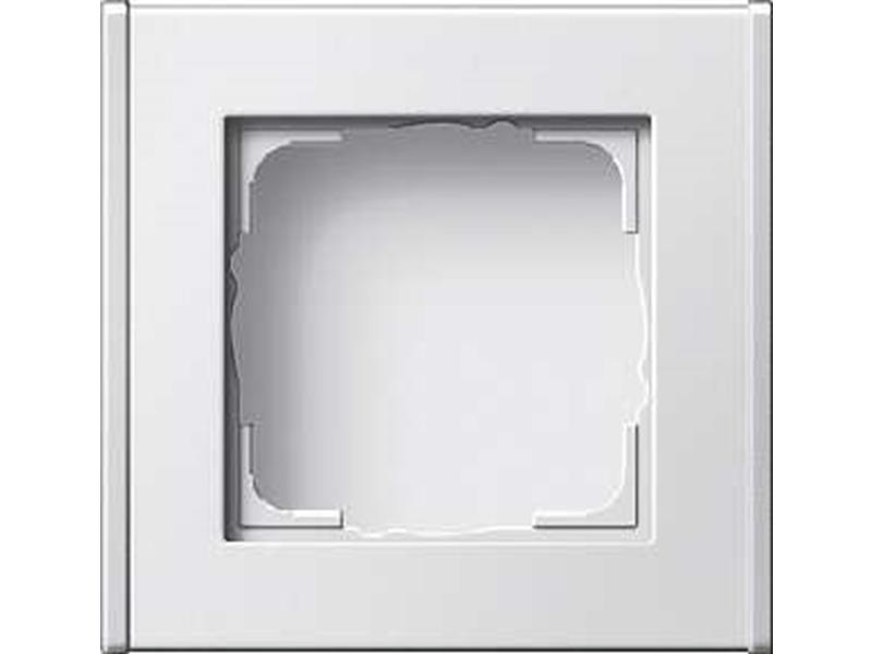 1St. Gira 136127 Profil 1fach senkr. + waager. Profil 55 Reinweiß(lack.)