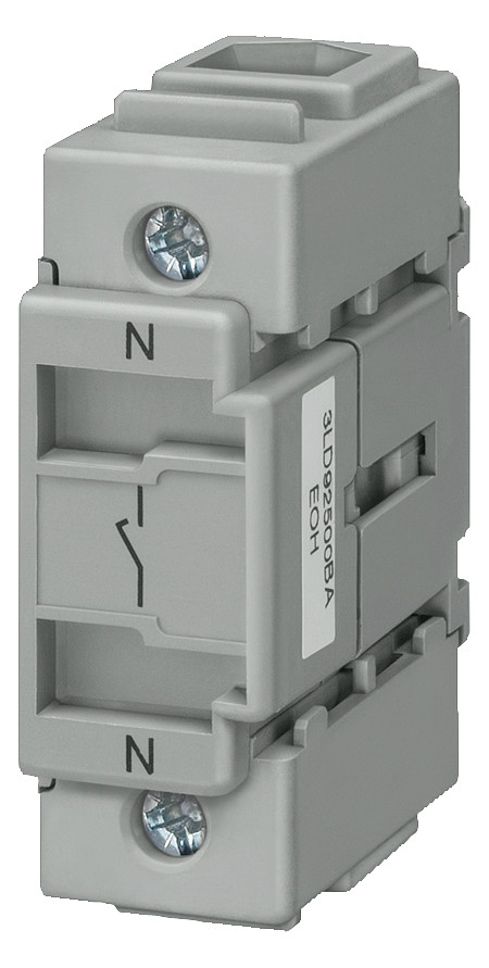 1St. Siemens 3LD9250-2BA Neutralleiter-/PE-Klemme, durchgehend 1St. Siemens 3LD9250-0BA Neutralleiter für Schalter 3LD2