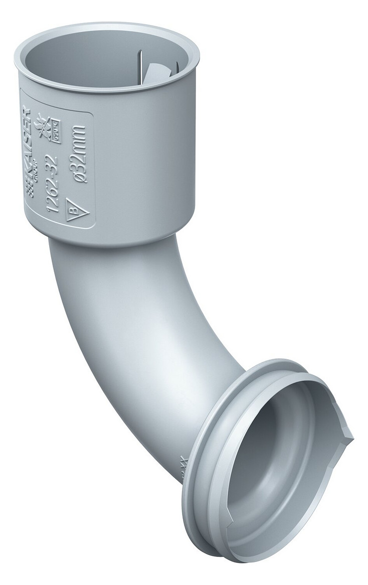 100St. Kaiser 1262-32, Betonbau, B2 Rohrkupplung 90° für Ø 32 mm-Rohre