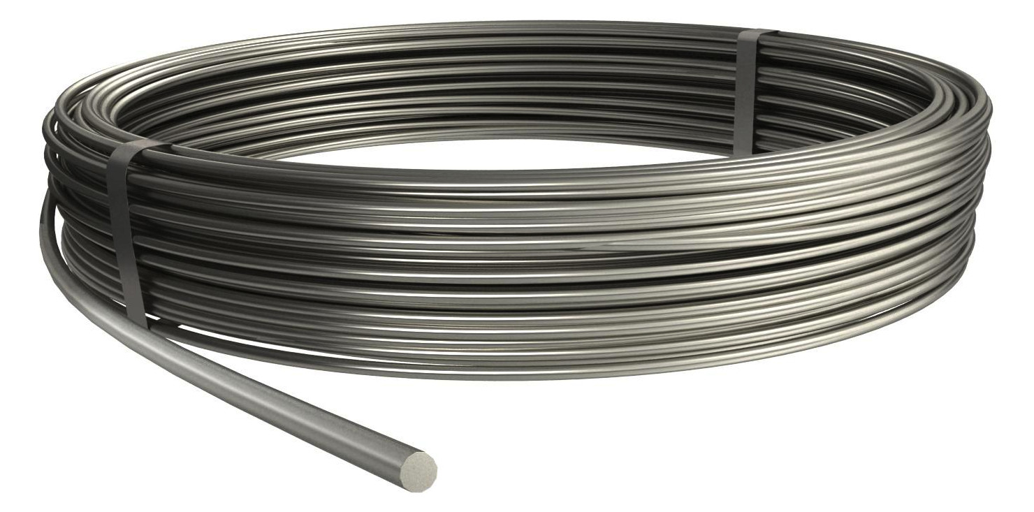 50m OBO Bettermann 5021642 Rundleiter 50m Ring 10mm, V4A, 1.4571/1.4404 RD 10-V4A