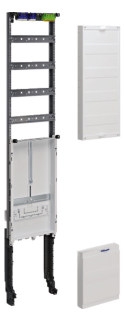 1St. Hager ZU54LS Einbausatz, univ.Z, 1350mm, 1ZP, 1-feldig