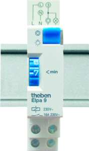 1St. Theben 0090001 Reiheneinbau-Treppenlicht-Zeitschalter für Nachrüstung alter Anlagen ELPA 9 1St. Theben 0090001 Reiheneinbau-Treppenlicht-Zeitschalter für Nachrüstung alter Anlagen ELPA 9