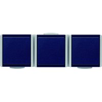 1St. 3-fach Steckdose waagerecht FR AP IP54 3-fach Steckdose