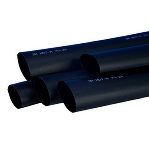 1m 3M HDT-AN 33/8 Dickwandiger Warmschrumpfschlauch mit Kleber 33/8 mm, schwarz TE100048616