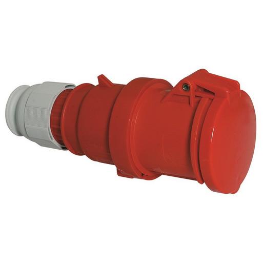 1St. CEE Kupplung 63A 5p 400V 6h IP44 Kraftstrom