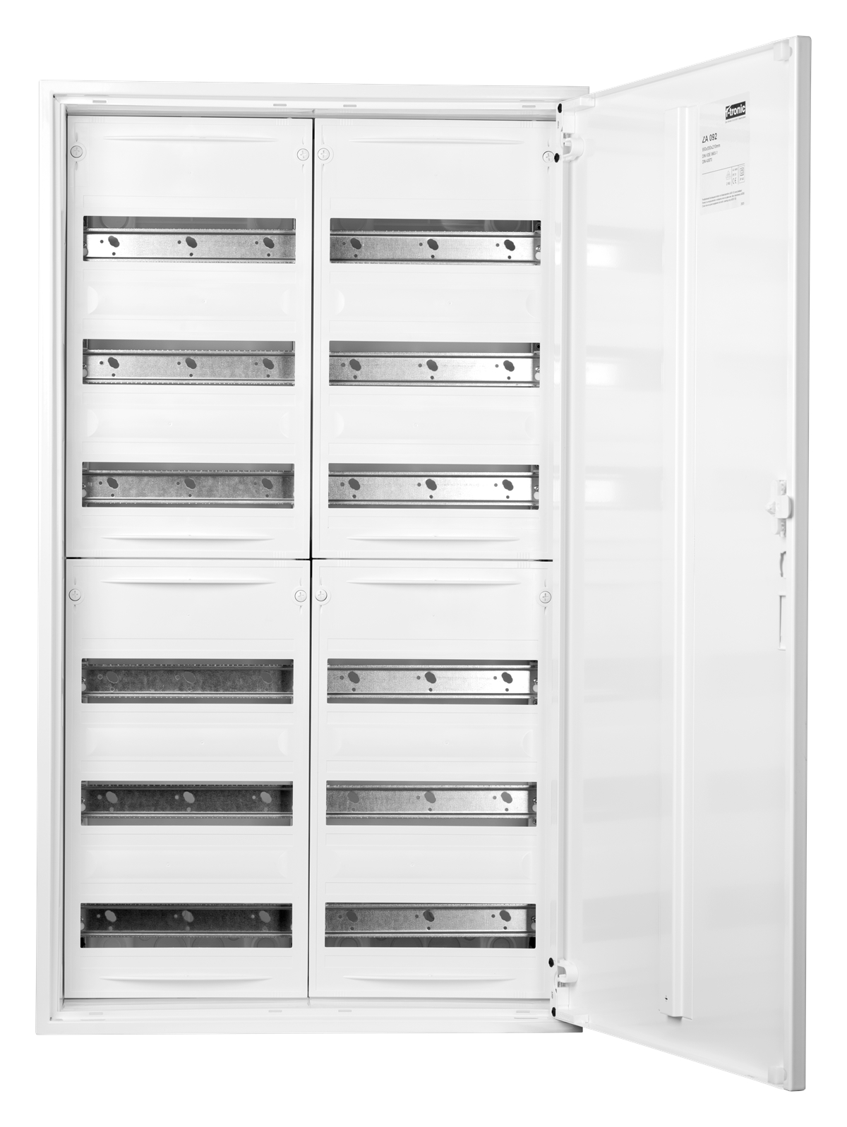 1St. F-Tronic VS2-6 Verteilerschrank VS2-6, 2-feldrig, 6r, 950x550x210mm 7110241