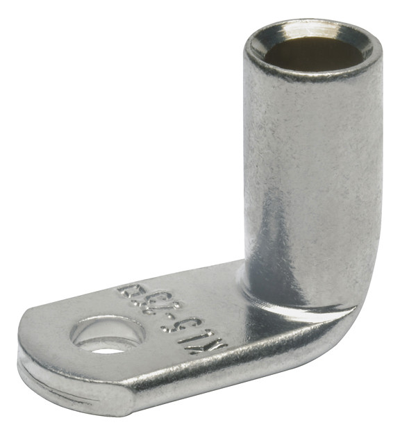 1St. Klauke 43R6 Winkelrohrkabelschuh Normalausführung, 16 mm², M6, 90