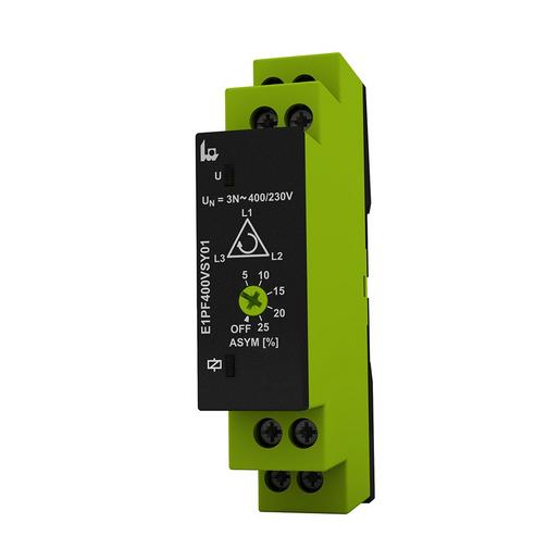 1St. Tele Haase E1PF400VSY01 (VE10) Phasenfolge- Phasenausfall-Asymmetrieüberwachung