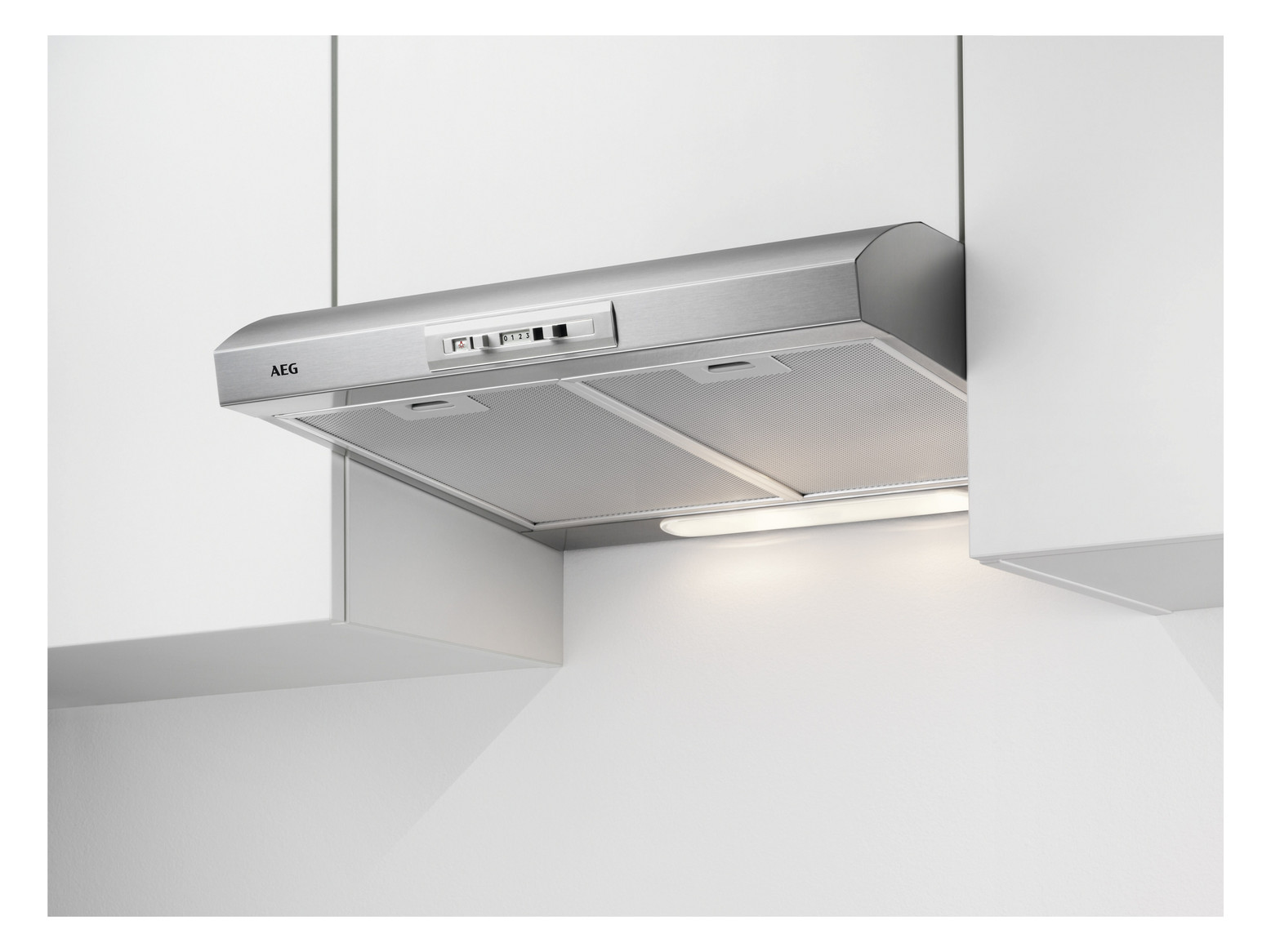 1St. AEG DUB 1611 M Ed Unterbauhaube D 60cm 3Stufen Schiebeschalter Carat(KP)