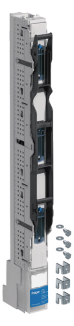 1St. Hager LVSG00SPX Schaltleiste NH00 185 3p M8 1St. Hager LVSG00SPX Schaltleiste NH00 185 3p M8