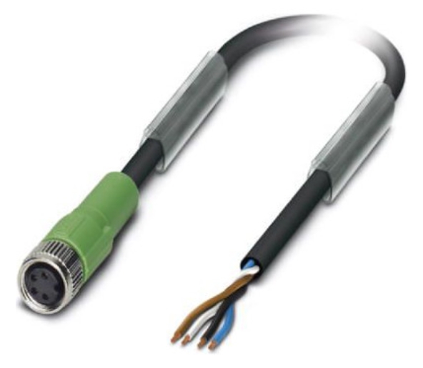 1St. Phoenix SAC-4P- 5,0-PUR/M 8F Sensor-/Aktor-Kabel