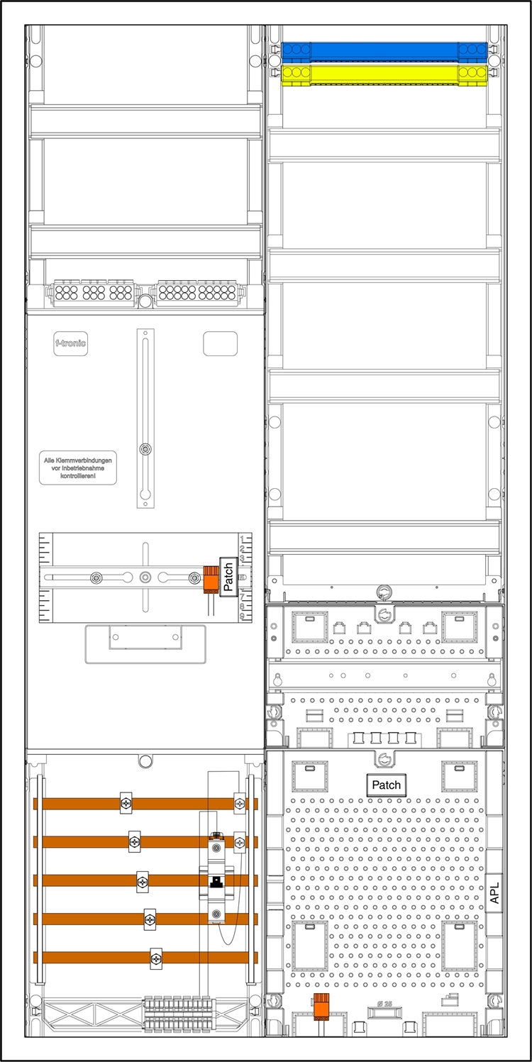 1St. F-Tronic 3HZ721APZRFZB6 3HZ721APZRFZB6, 1 ZP, 1 VAPZRFZ inkl. APL, SPVGB6, 2 PPV, 1 PL100 7190148
