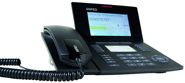 1St. AGFEO 6101572 AGFEO Systemtelefon ST56 IP SENSORfon sc