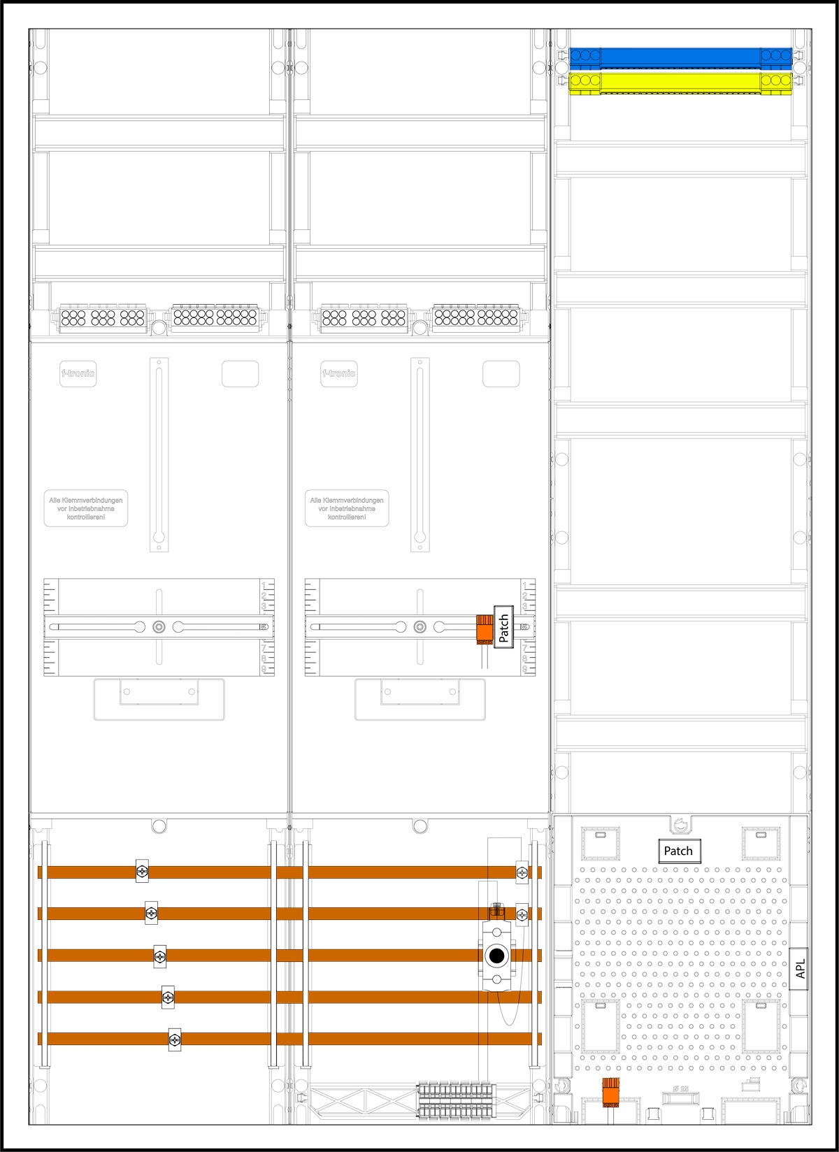 1St. F-Tronic 3HZ732APZD01 3HZ732APZD01, 2 ZP, 1 VAPZ inkl. APL,SPVGD01,2 PPV, 1 PL150 7190453