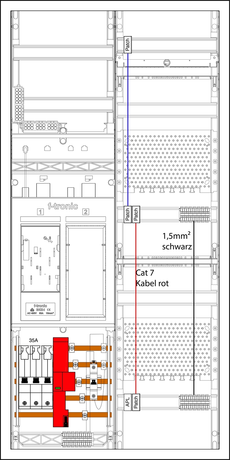 1St. F-Tronic EHZ721APZSWM35B10ÜS EHZ721APZSWM35B10ÜS, 1ZP, DS, 1 R,1 VAPZ-SWM inkl. APL, ÜSS, SLS 35A, SPVGB10 7195156