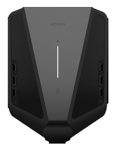 1St. Easee Charge Pro Black Wallbox MID