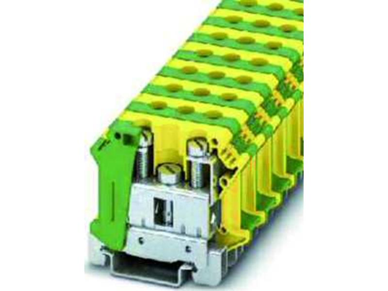 1St. Phoenix UTI 35-PE Installationsschutzleiterklemme Schraubanschluss Querschnitt: 0,75 mm² - 35 mm² AWG: 18 -