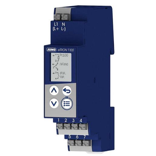1St. JUMO 701052/8-01-02-00/00 Digitaler Thermostat, 230 V, Pt100, Pt10