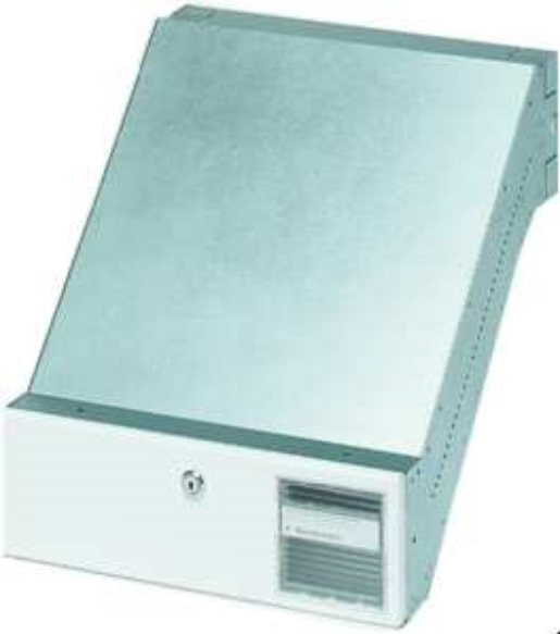 1St. Siedle BKV 611-3/1-0W Durchwurfbriefkasten Weiss 200016956-00 BKV611-3/1-0W