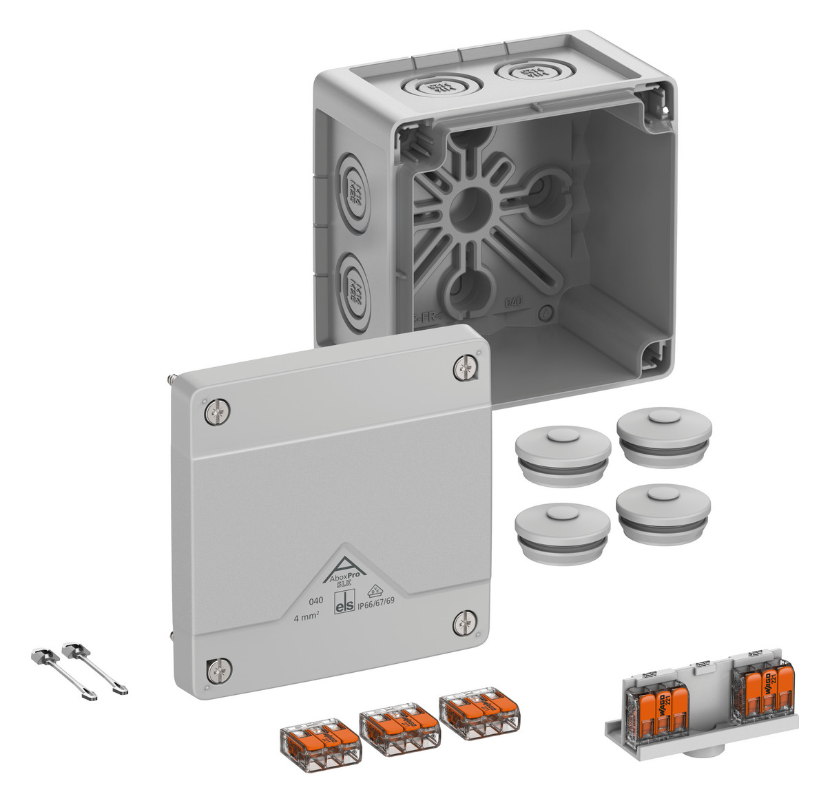 1St. Spelsberg Abox Pro SLK-42 Abzweigkasten, Schutzart IP66/IP67/IP69