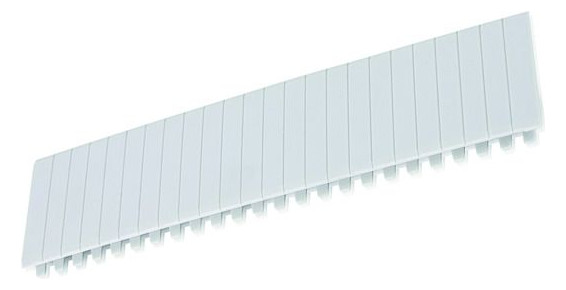 1St. Protec.Class PBBG 12 Abdeckstreifen fuer 12 TE grau