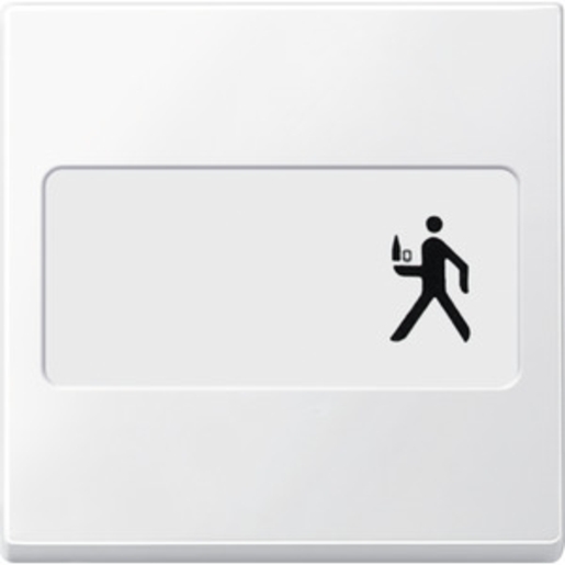 1St. Merten 433319 Wippe m. Schriftfeld polarweiß Sys. M