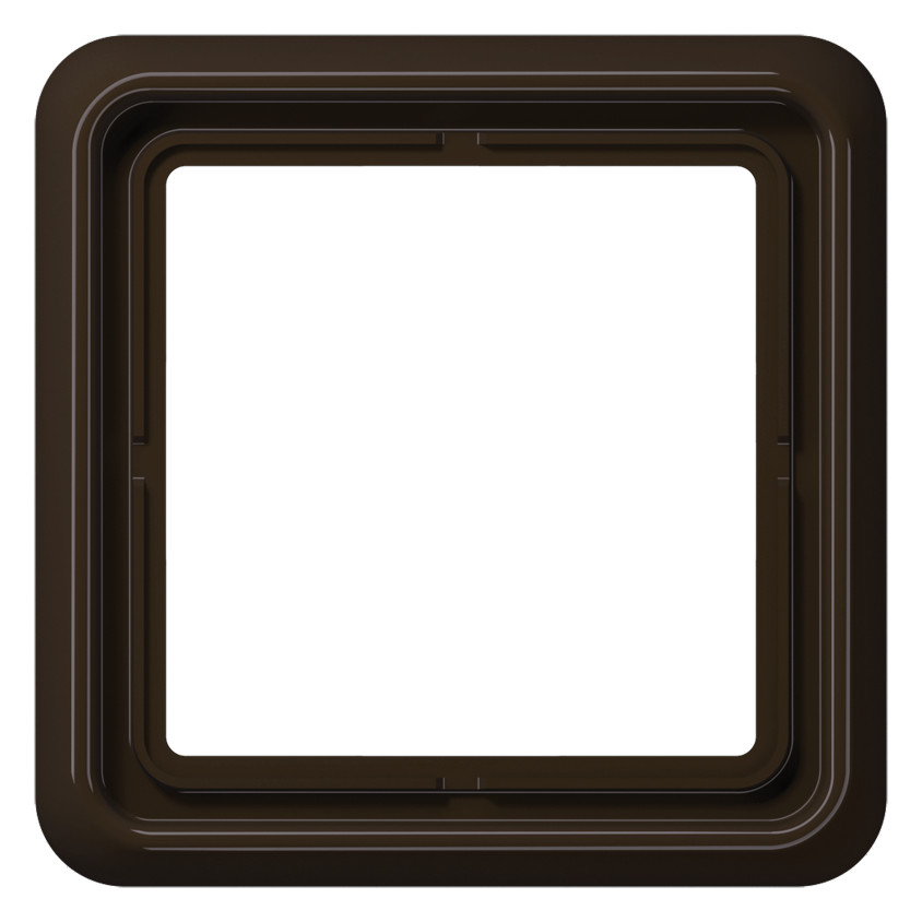 1St. Jung CD581BR Abdeckrahmen 1-fach Braun CD 581 BR