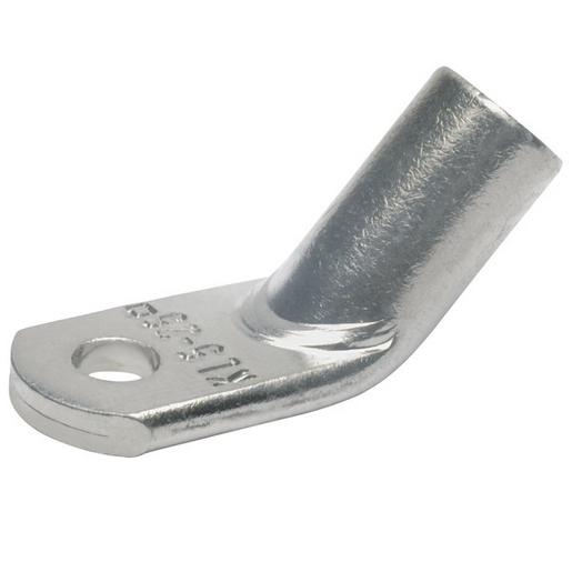 100St. Klauke 44R845 Winkelrohrkabelschuh Normalausführung 25St. Klauke 44R845 Winkelrohrkabelschuh Normalausführung, 25 mm², M8, 45