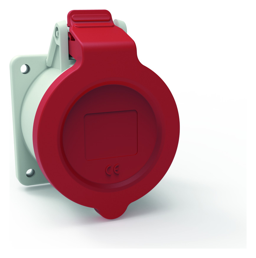 1St. Bals 1320021 Anbausteckdose gerade 32A 5p 400V 6h IP5