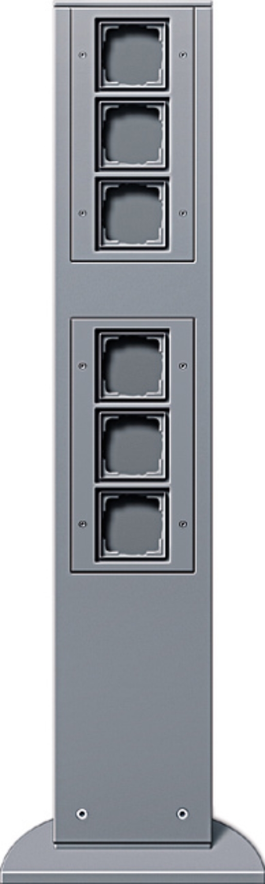 1St. Gira 135126 E-Säule 6x Leereinheit 769 mm Energiesäule Farbe Alu