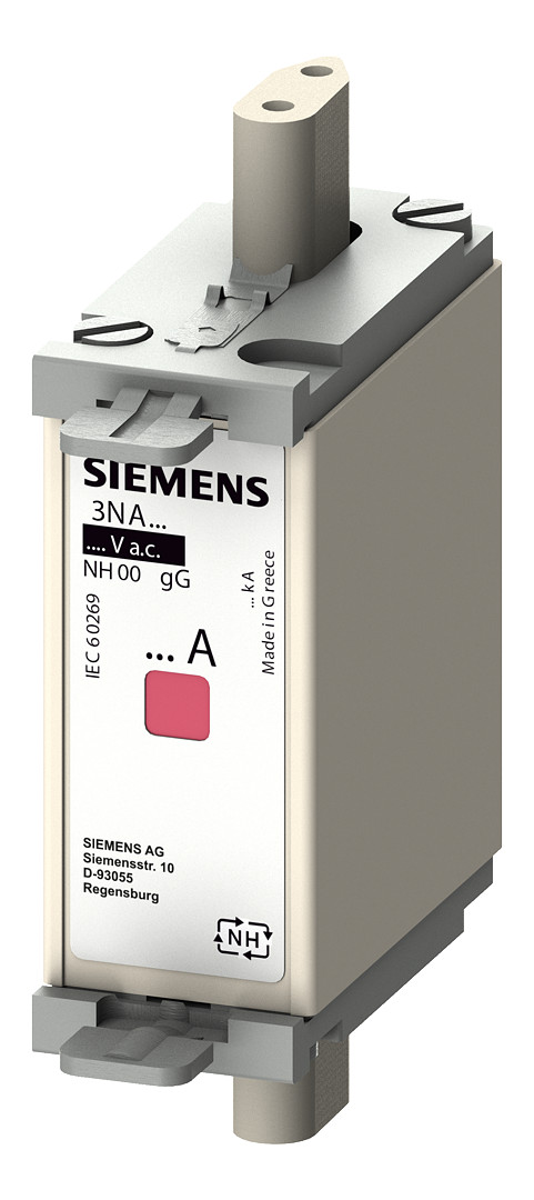 3St. Siemens 3NA6812 NH-Sicherungseinsatz, NH000, In: 32 A, g