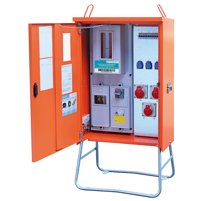 1St. Walther WAV0100R1 Anschlussverteilerschrank 22kVA mit Zählerplatz 1St. Walther WAV0100R1 Anschlussverteilerschrank 22kVA mit Zählerplatz
