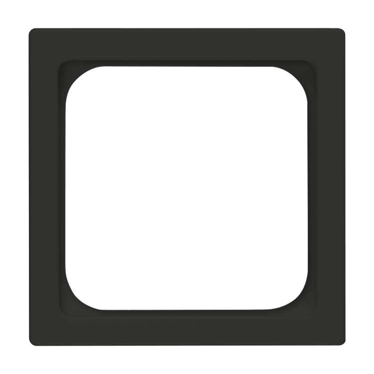 1St. Busch-Jaeger 1746/10-81 Zentralscheibe Busch-dynasty anthrazit