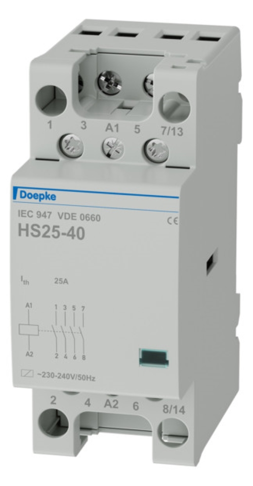1St. Doepke 09980408 HS 25-40/230V Schütz 4S 25A 230V HS25-40/230V