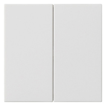 1St. Gira Wippe 2f unbedruckt System 537027 55 Reinweiß m