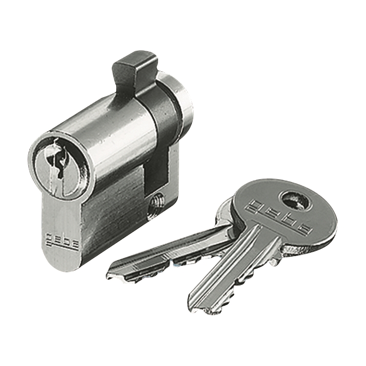 1St. Busch-Jaeger 0520 PZ-VS DIN-Profilhalbzylinder, verschieden schließend, mit 3 Schlüsseln