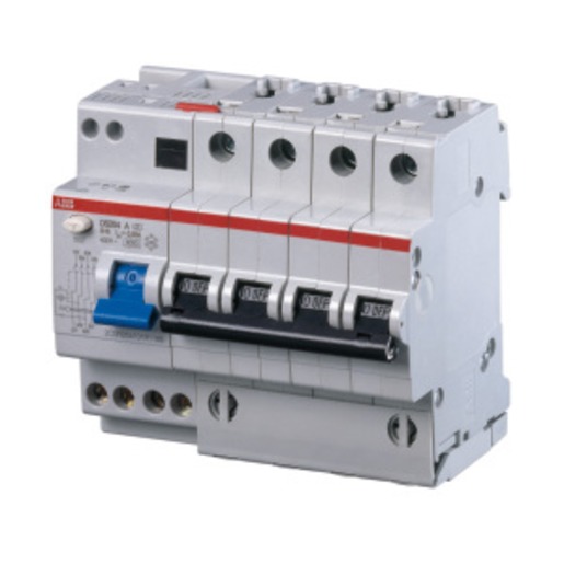 1St. ABB DS204 A-B16/0,03 FI/LS-Kombination 6kA,4P,Typ A,B 16A,30mA 2CSR254101R1165