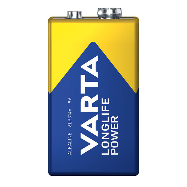 1St. Varta LONGLIFE Power E-Block 9,0V 4922 Kartonware / Tray 04922121111