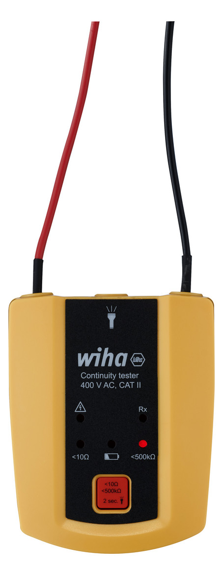 1St. Wiha SB25563 Durchgangspruefer bis 400V AC CAT II 1St. Wiha SB25563 Durchgangspruefer bis 400V AC CAT II