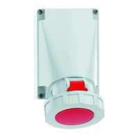 1St. IP67 Wandsteckdose 63A 5p 400V 6h IP67...