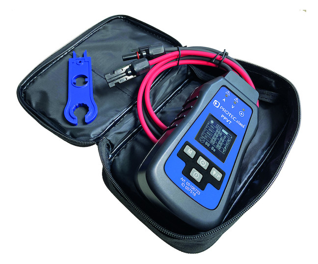 1St. Protec.class PPVT PV Solarpanel Tester 5 - 800 Watt