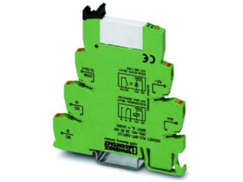 1St. Phoenix PLC-RPT- 24DC/21 PLC-INTERFACE, bestehend aus Grundklemme PLC-BPT/21 mit Push-in-Anschluss und s