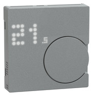 1St. Merten MEG5779-0460 Connected Raumtemperaturregler-Modul, aluminium, System M, ZB