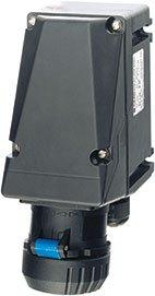 1St. Cooper Crouse Hinds GHG5114306R0001 Ex-Wandsteckdose für Zone 1/21, 16 A, 3-pol., GHG 51200-250 V, 6 h, 1 x M25 Lei...
