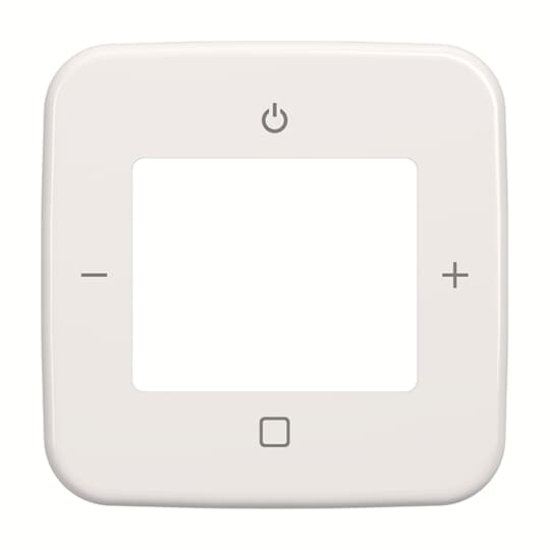 1St. Busch-Jaeger 8252-214-101 Zentralscheibe alpinweiß für Busch-Radio DAB+ 2CKA008200A0239