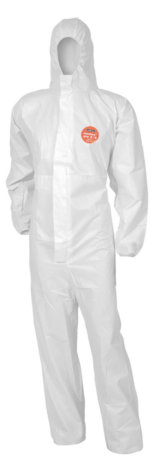 1St. Cimco 145036 Overall weiss / orange XXL