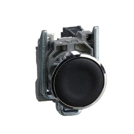 1St. Schneider Electric XB4BA21 Drucktaster, flach, schwarz, 1S, tastend