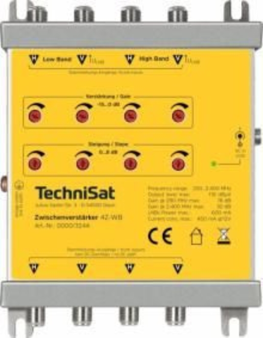 1St. Technisat 0000/3244 Zwischenverstaerker 4Z-WB