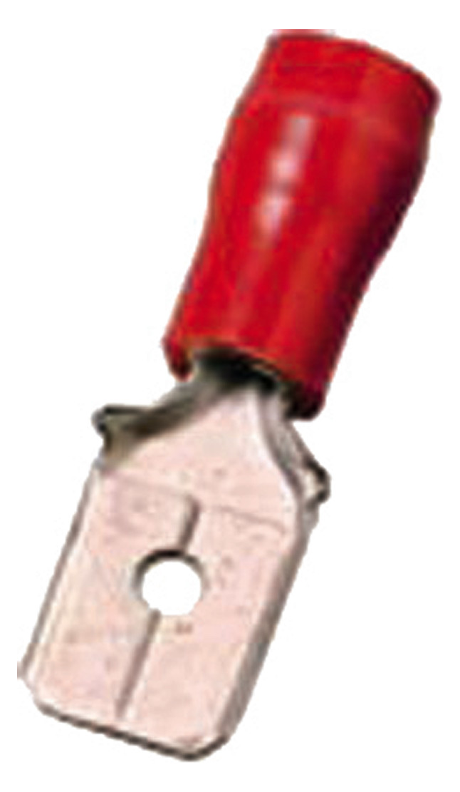 100St. INTERCABLE ICIQ168FS Isolierter Flachstecker 0,5-1qmm 6,3 x 0