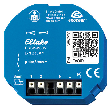 1St. Eltako FR62-230V Funk-Relaisaktor